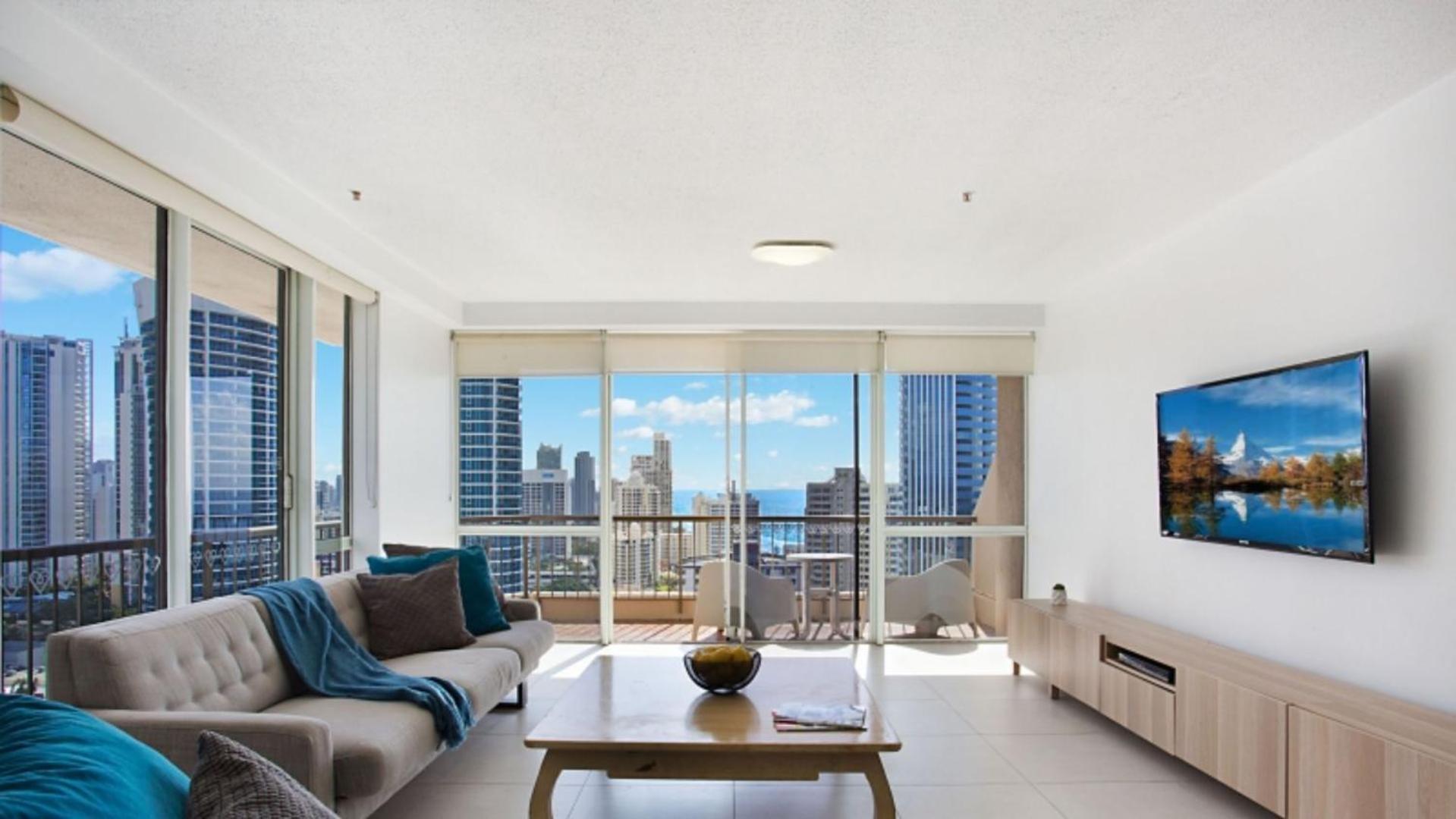 Paradise Centre Apartments Managed By Gchs Gold Coast Luaran gambar