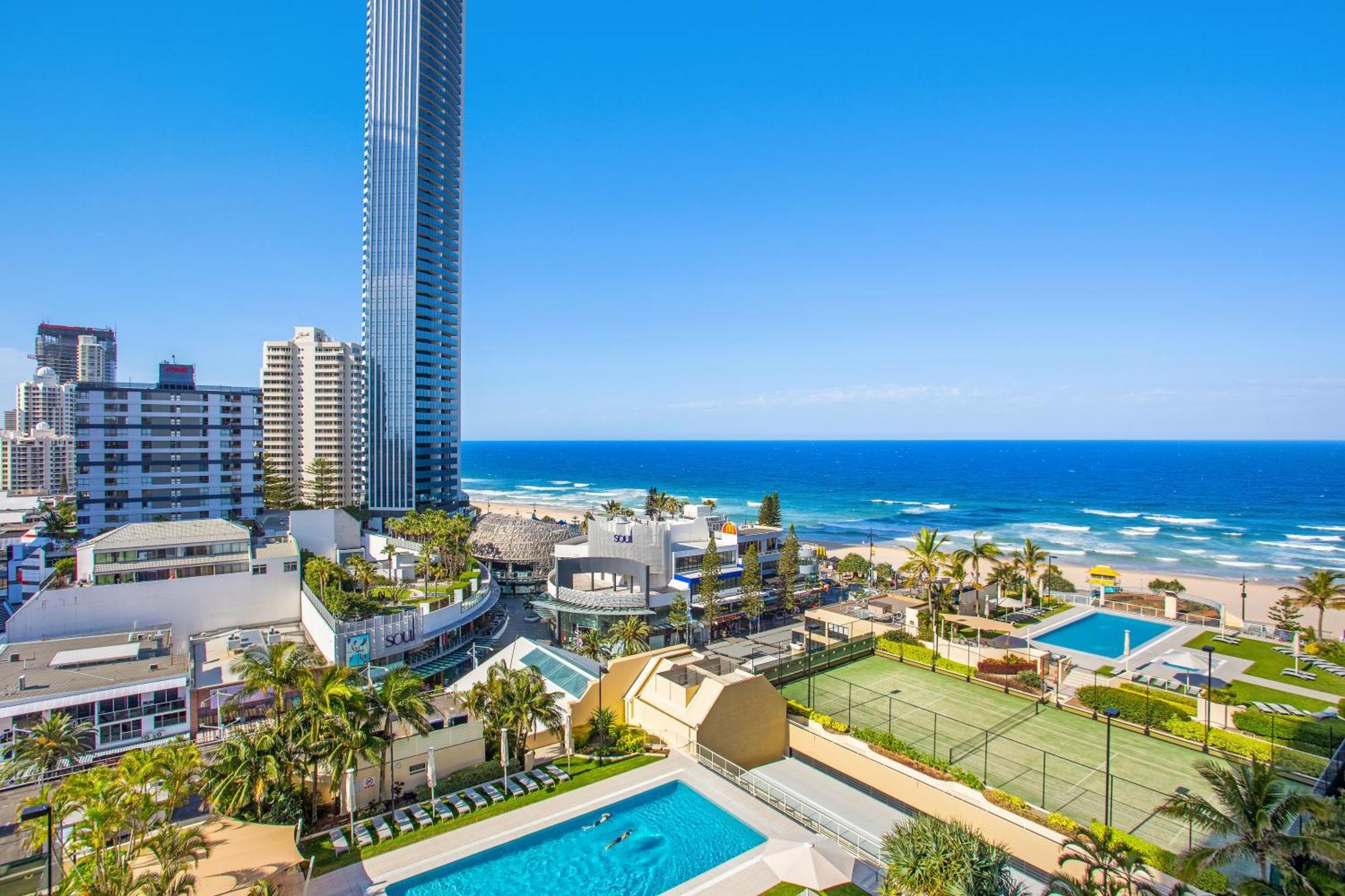 Paradise Centre Apartments Managed By Gchs Gold Coast Luaran gambar