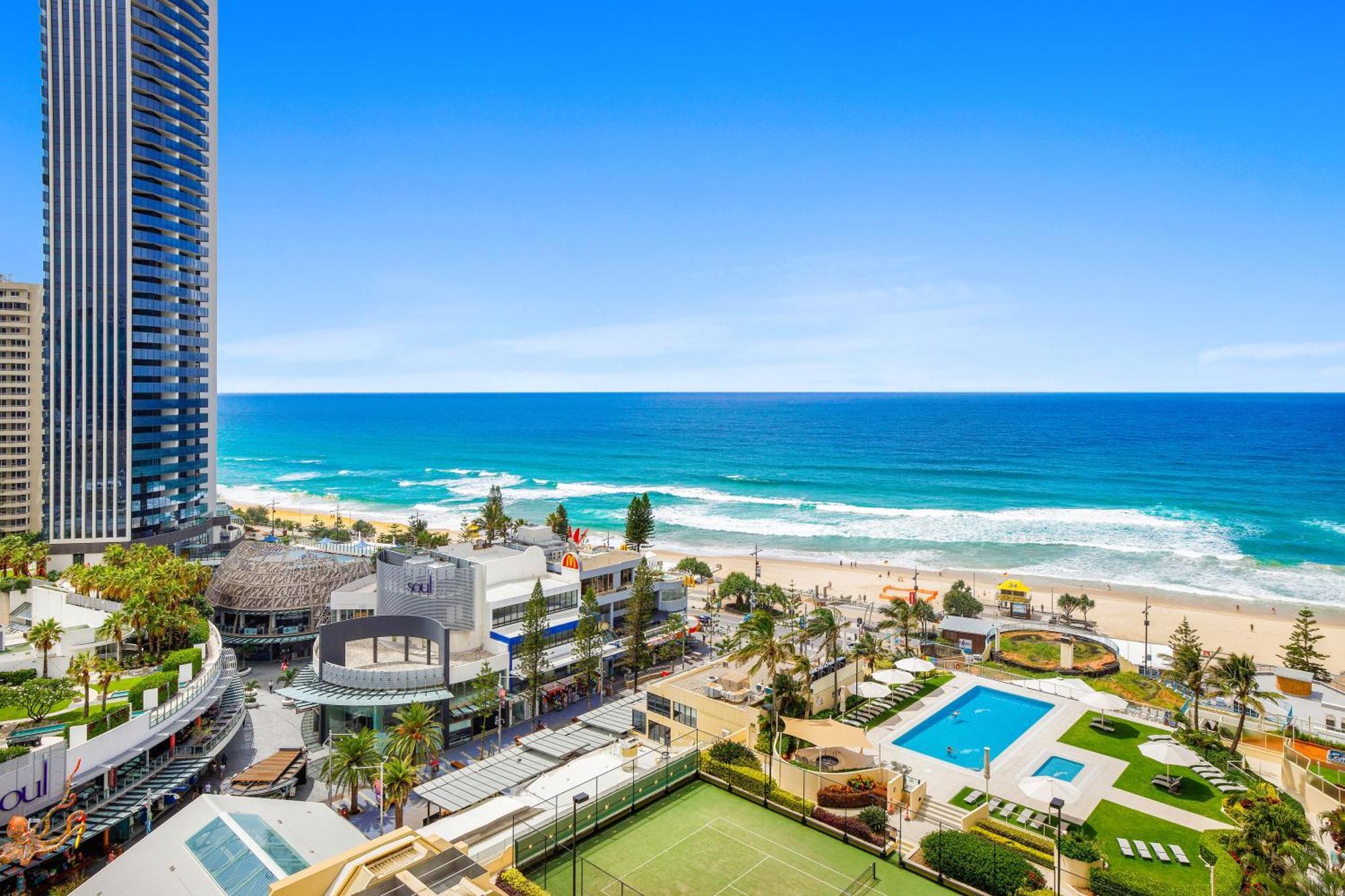 Paradise Centre Apartments Managed By Gchs Gold Coast Luaran gambar
