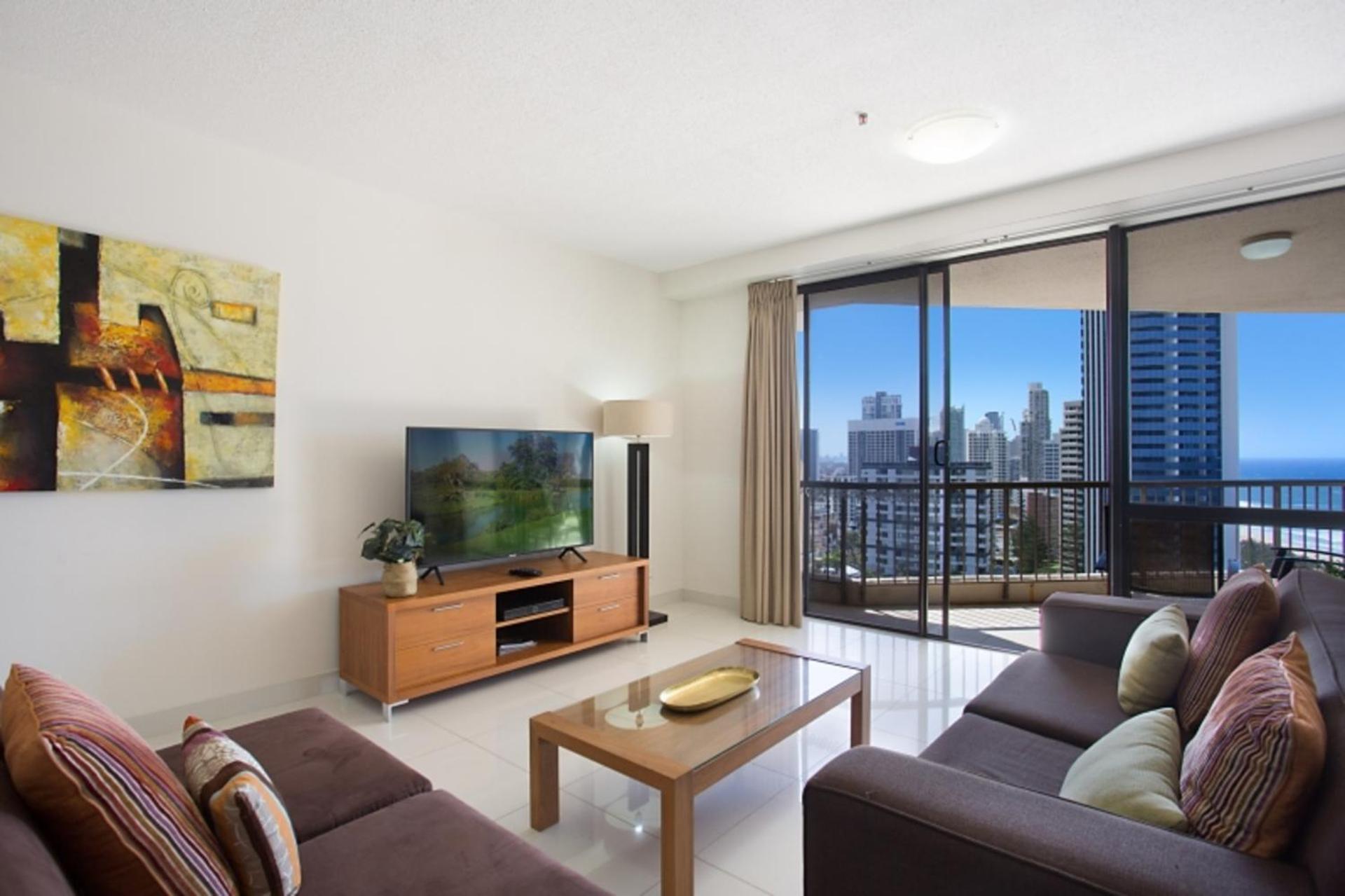 Paradise Centre Apartments Managed By Gchs Gold Coast Luaran gambar